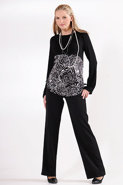 Těhotenské kalhoty CLASSIC 