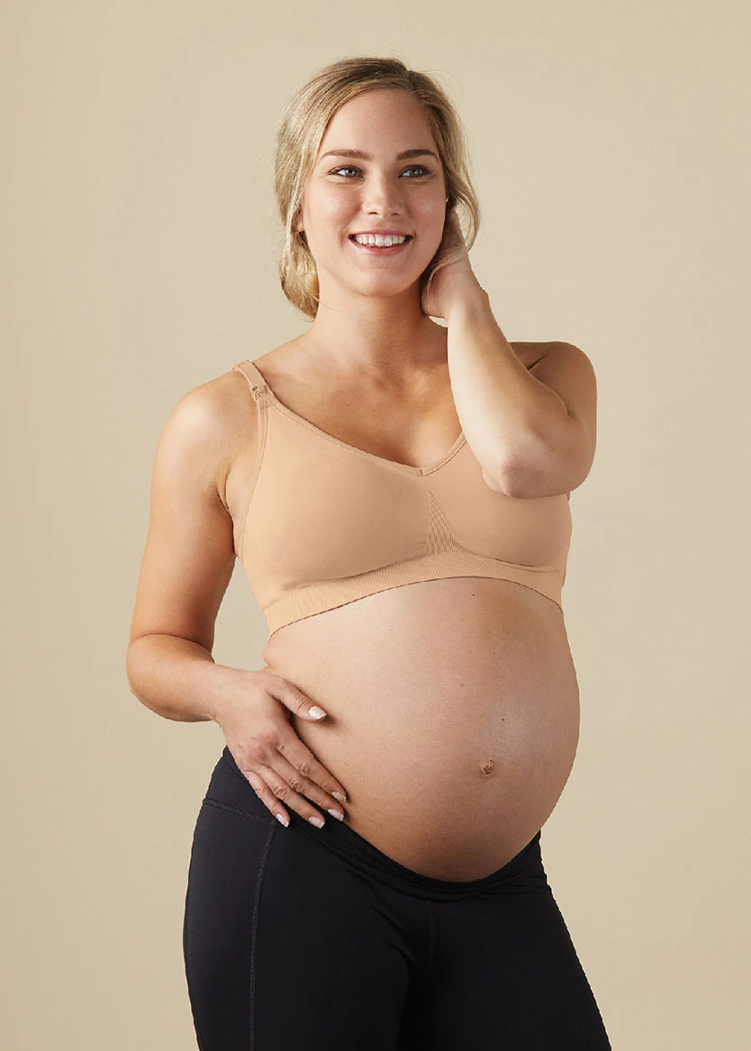 Těhotenská a kojicí podprsenka BRAVADO SILK 2v1, tělová