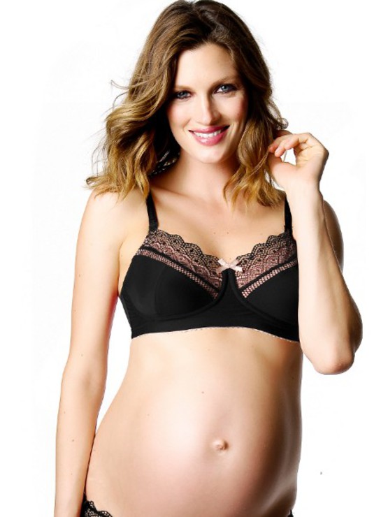 Kojicí podprsenka SHOW OFF BLACK