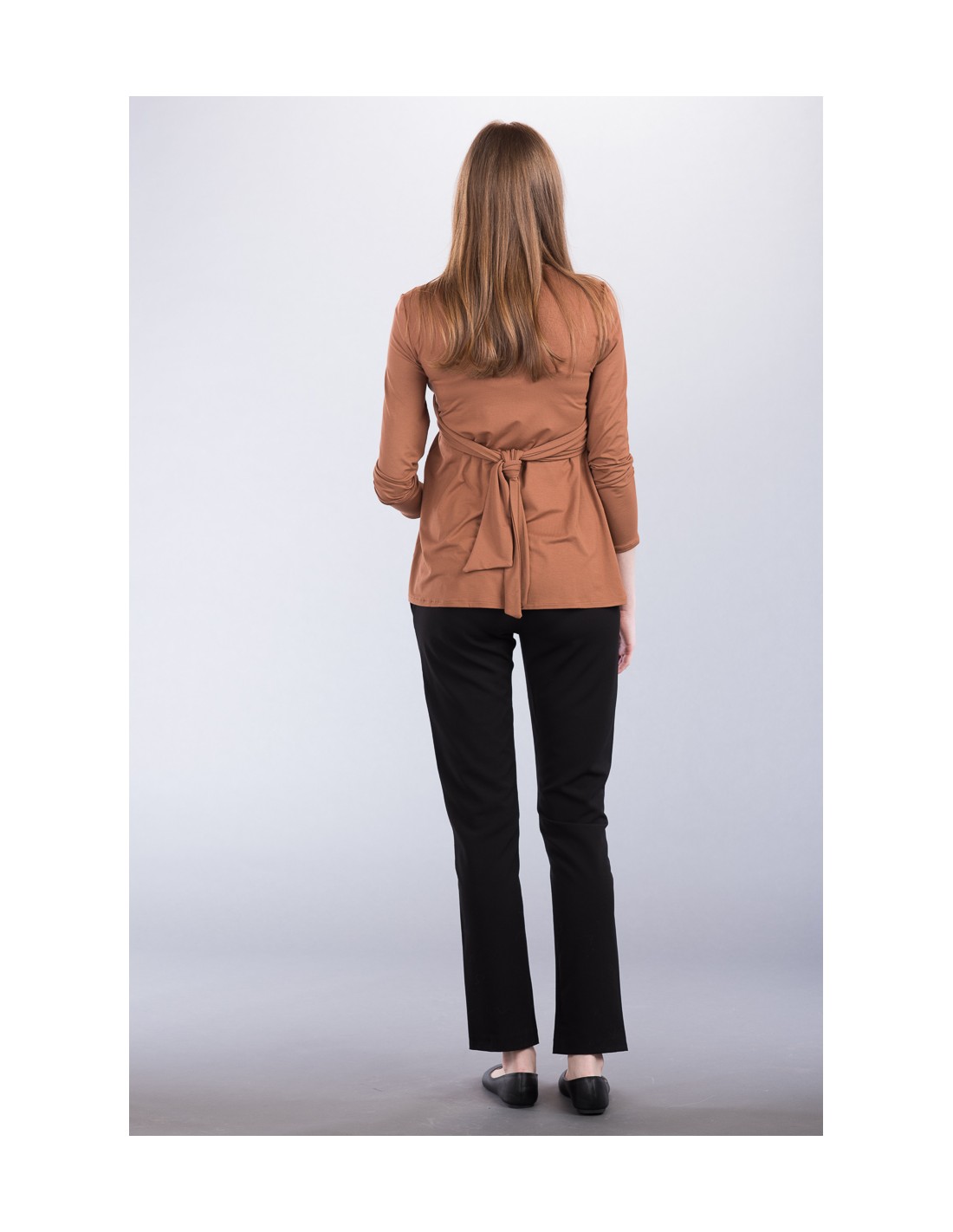 Těhotenské černé kalhoty HARPER