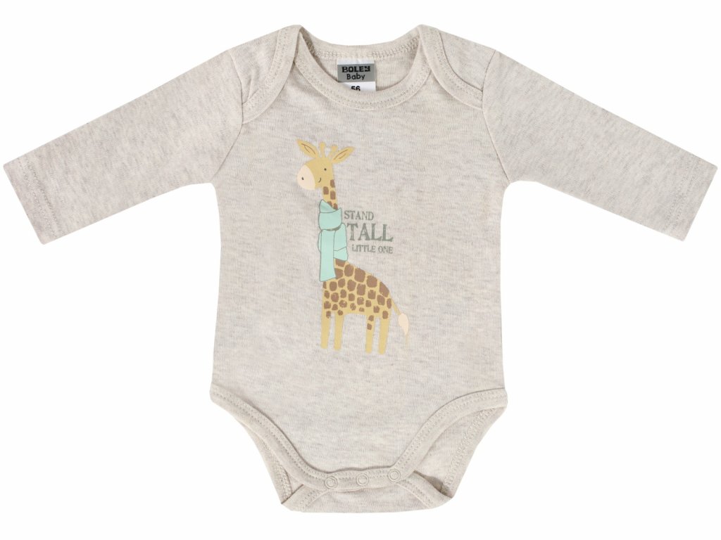 Kojenecké body ZOO - set 3 ks