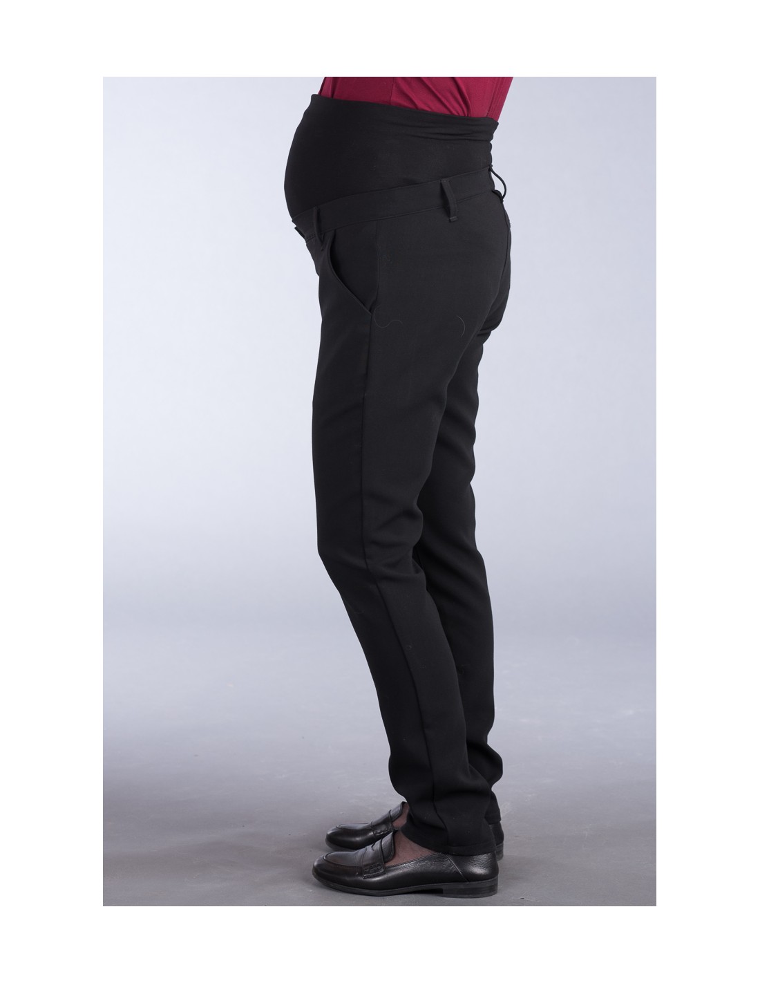 Těhotenské černé kalhoty HARPER