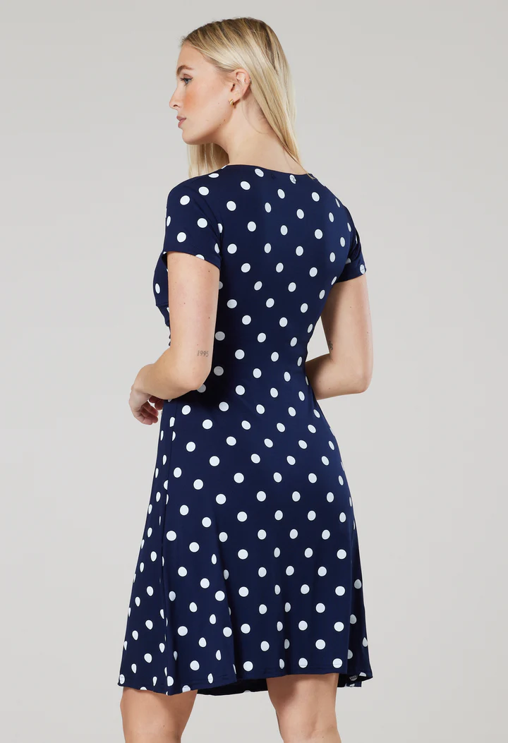 Těhotenské a kojicí šaty HANNAH DOTS