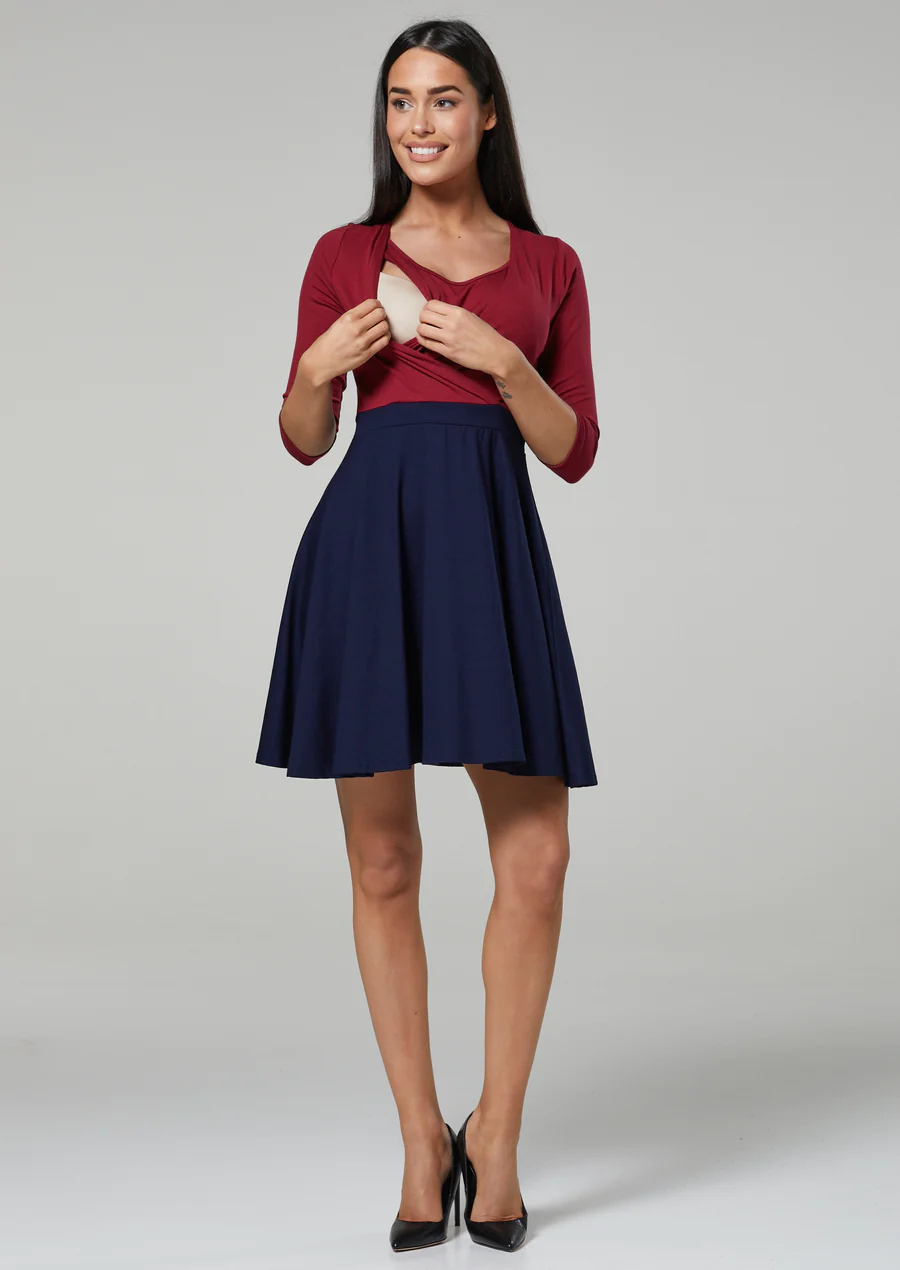 Těhotenské a kojicí šaty MISSY