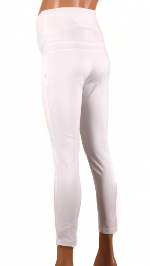 Bílé těhotenské kalhoty BRANCO WHITE