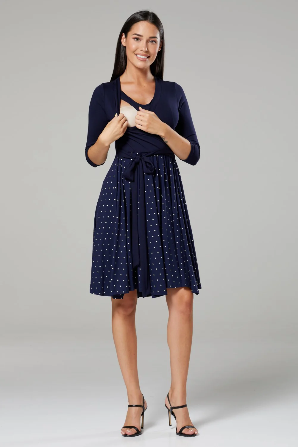 Těhotenské a kojicí šaty GLORIA STAR