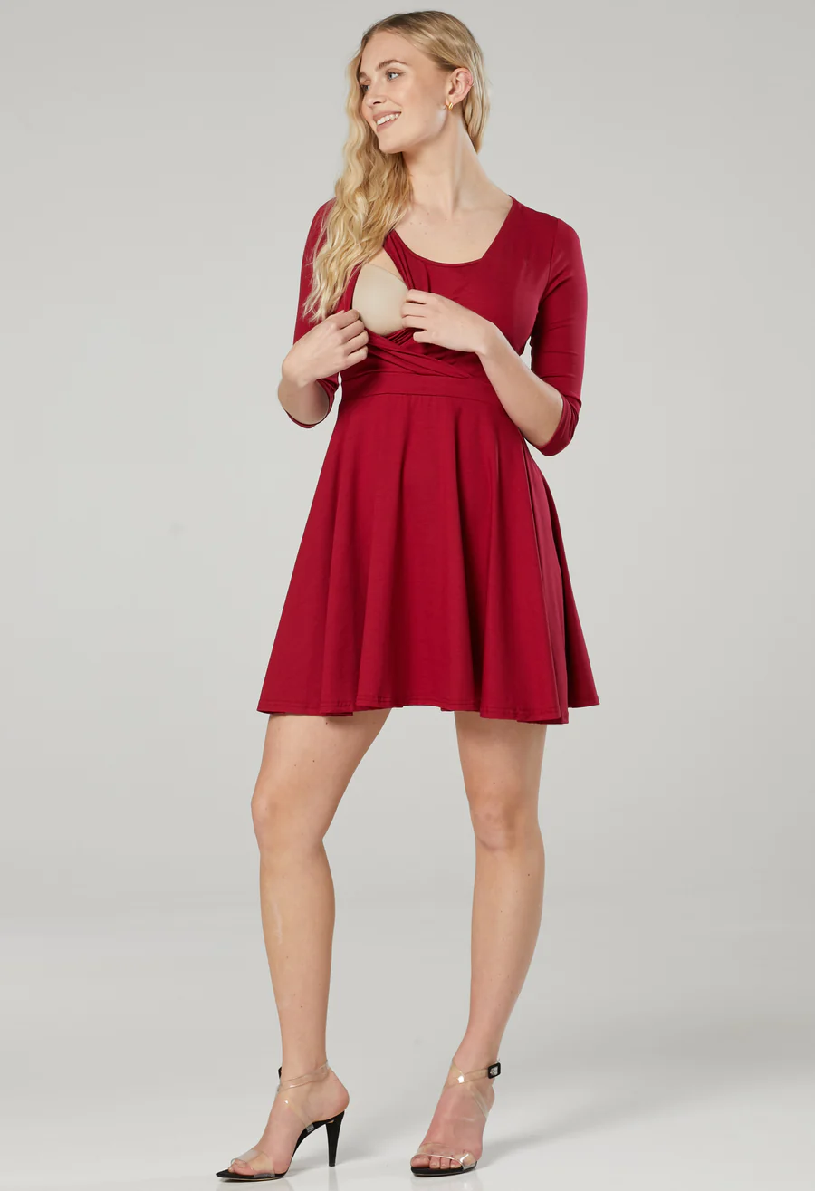 Těhotenské a kojicí šaty MISSY BORDO