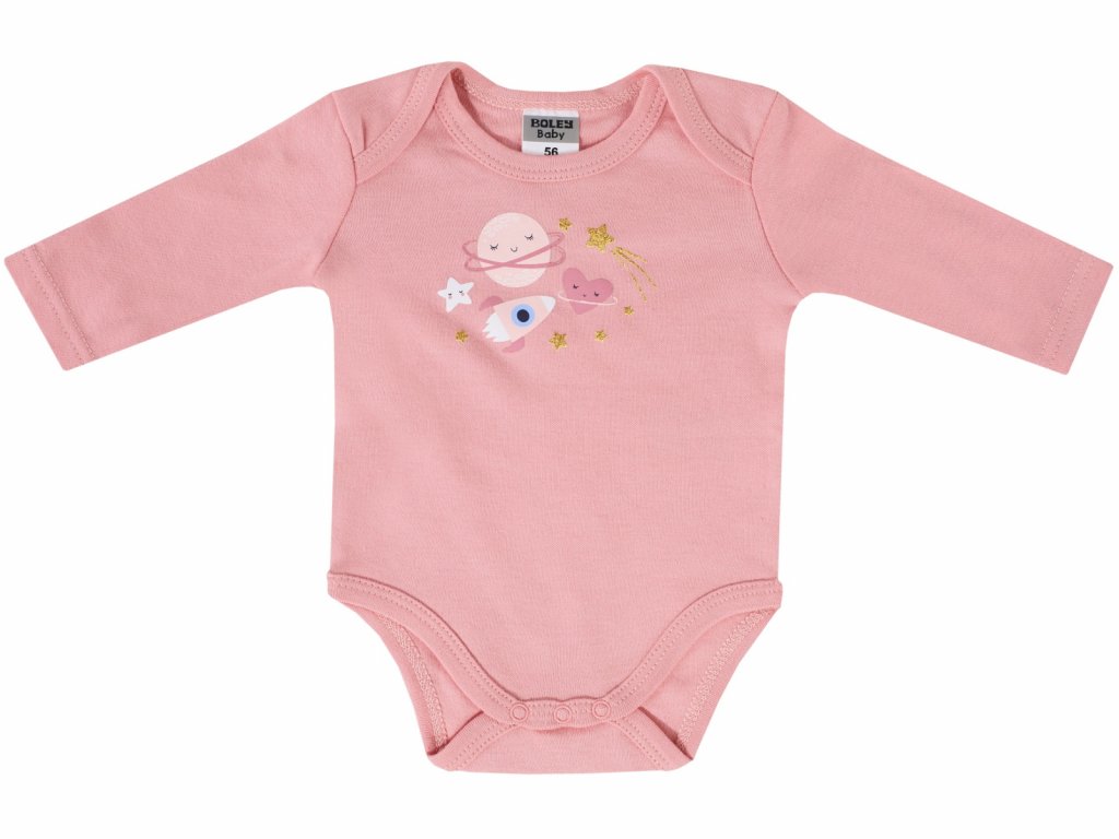 Kojenecké body hvězdičky - set 3 ks