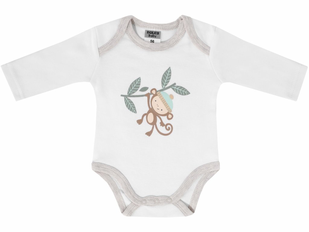 Kojenecké body ZOO - set 3 ks