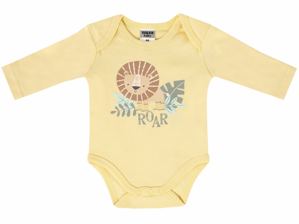 Kojenecké body ZOO - set 3 ks