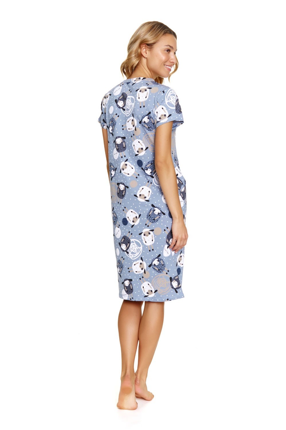 Těhotenská a kojicí noční košile SHEEP