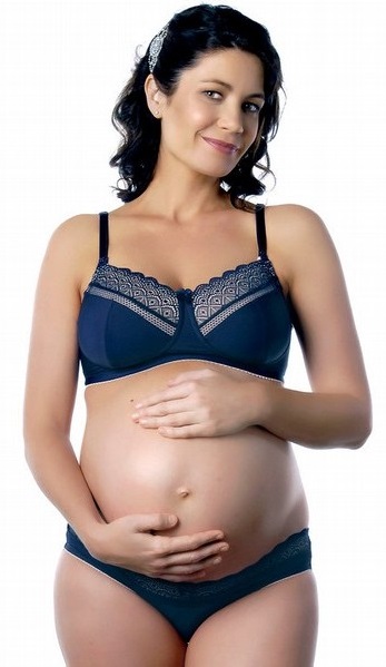 Kojicí podprsenka SHOW OFF NAVY