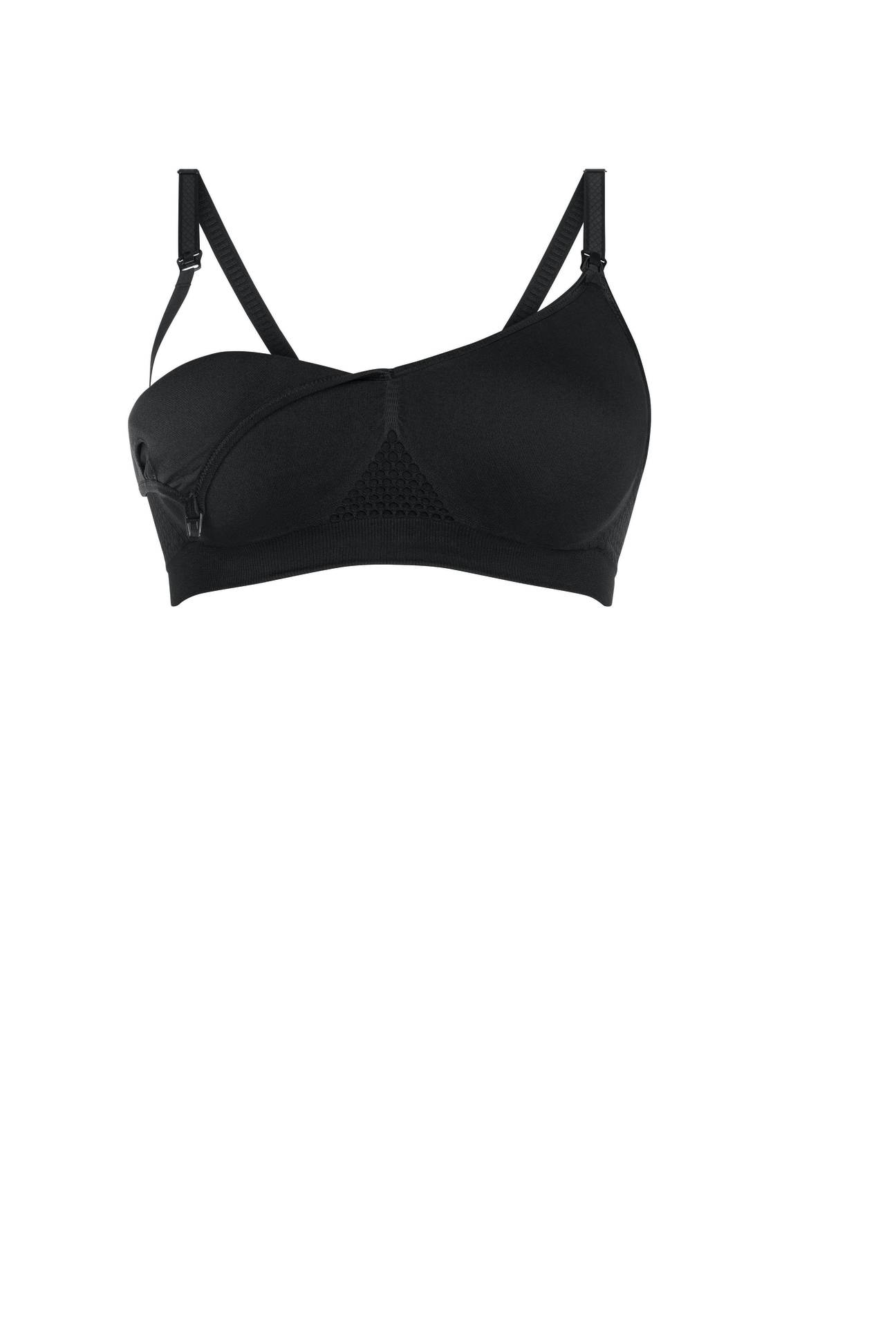 Těhotenská a kojicí podprsenka ANITA SEAMLESS black