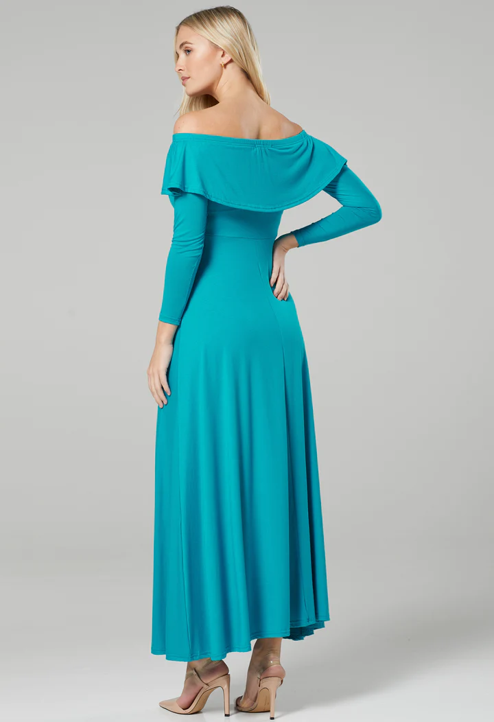 Dlouhé tehotenské šaty PERFECT