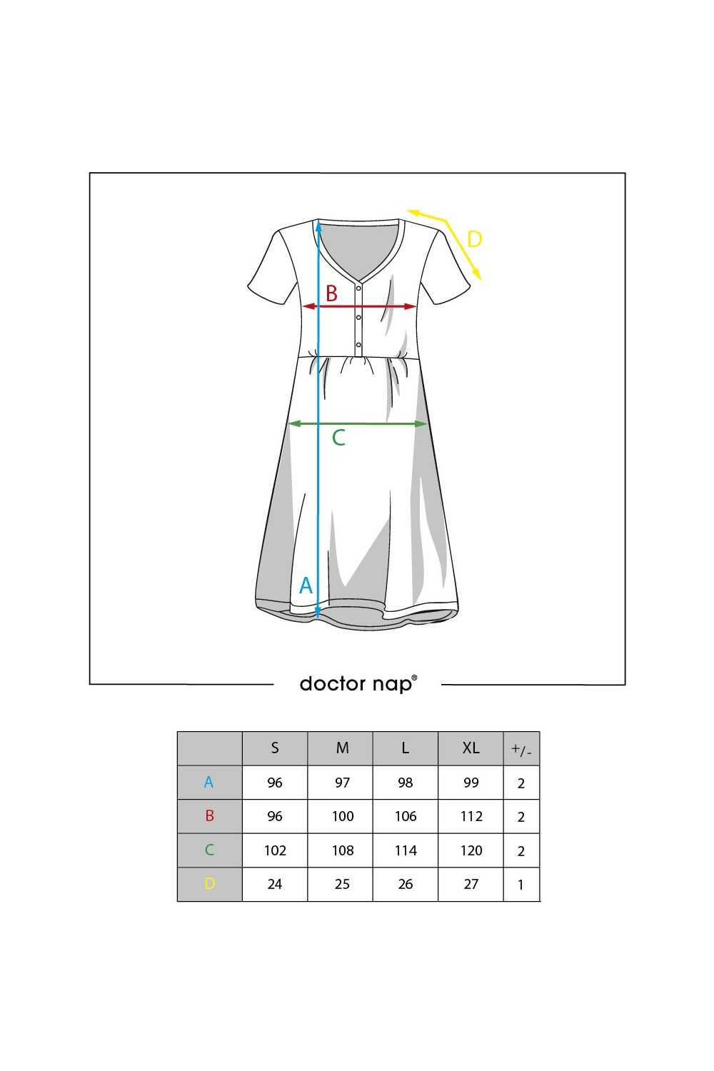 Kojicí noční košile PAPAYA