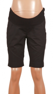 Těhotenské šortky BRANCO BLACK
