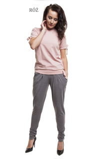 Těhotenské a kojicí triko DEBORA PINK