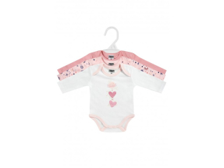 Kojenecké body hvězdičky - set 3 ks